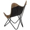 Butterfly Chair Taupe Canvas - Stylish & Comfortable