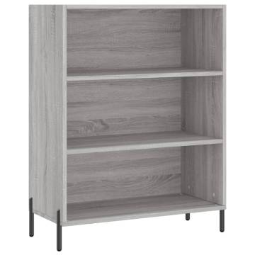 Highboard Grey Sonoma - Modern Storage Solution | Hipo Market