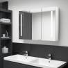 LED Bathroom Mirror Cabinet 89x14x62 cm Shining White Colour shining white Size 89 x 14 x 62 cm Quantity in Package 1 