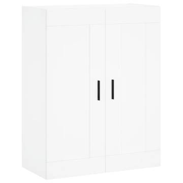 Stylish Wall Mounted Cabinets - 2 Pieces in White - HipoMarket