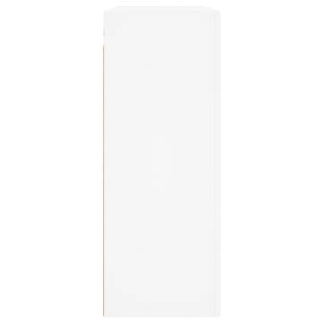 Stylish Wall Mounted Cabinets - 2 Pieces in White - HipoMarket