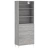 Highboard Grey Sonoma - Stylish Engineered Wood Storage