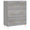 Highboard Grey Sonoma - Stylish Engineered Wood Storage