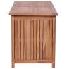 Garden Storage Box 120x50x58 cm Solid Teak Wood | Hipo Market