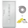 Elegant Aluminium & PVC Front Door 110x210 cm - Hipomarket