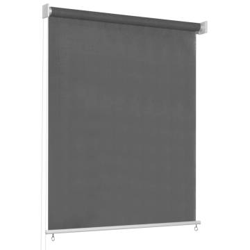 Outdoor Roller Blind 60x230 cm Anthracite | Hipomarket