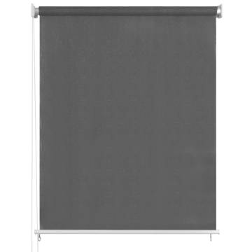 Outdoor Roller Blind 60x230 cm Anthracite | Hipomarket