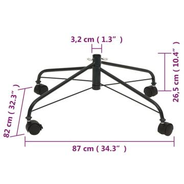 Christmas Tree Stand with Wheels - 87x82x26.5 cm | HipoMarket