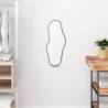 Wall Mirror Black 60x25 cm Colour black Size 60 x 25 cm Quantity in Package 1 