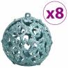 Turquoise Christmas Baubles Set - 100 pcs (3, 4, 6 cm)