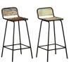 Bar Chairs 2 pcs Solid Reclaimed Wood Size 44 x 44 x 84 cm Quantity in Package 2 Material solid reclaimed wood 