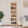 Book Cabinet 50x35x183 cm Solid Wood Pine Colour natural Quantity in Package 1 Height 183 cm Width 50 cm 