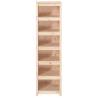 Solid Wood Pine Book Cabinet - 50x35x183 cm | HipoMarket