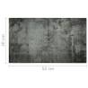 Chopping Boards Set - 2 Pcs Concrete Pattern Tempered Glass