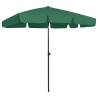 Beach Umbrella Green 200x125 cm Colour green Size 200 x 125 cm Quantity in Package 1 