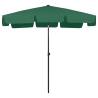 Green Beach Umbrella 200x125 cm - UV Protection & Durable