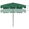 Green Beach Umbrella 200x125 cm - UV Protection & Durable