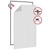 Magnetic Insect Screen for Windows - 80x140 cm White