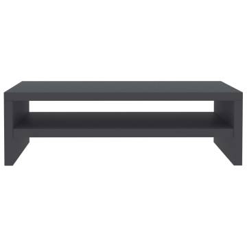 Monitor Stand Grey 42x24x13 cm - Modern & Practical Design