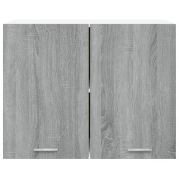 Hanging Cabinet Grey Sonoma 80x31x60 cm | Hipomarket