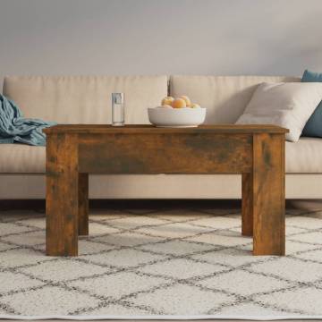 Coffee Table Smoked Oak - Modern & Versatile Design