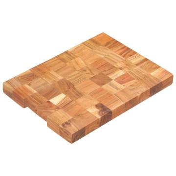 Chopping Board 40x30 cm - Solid Acacia Wood | HipoMarket