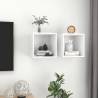 Wall Cabinets 2 pcs White 37x37 cm | Hipomarket