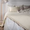 Venture Home Lias Bed Set 200x150 cm Cotton Beige - Cozy Luxury