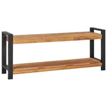 Bench 120 cm Solid Teak Wood - Durable & Stylish