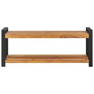 Bench 120 cm Solid Teak Wood - Durable & Stylish