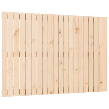 Elegant Solid Wood Pine Wall Headboard - 127.5x3x90 cm