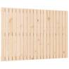 Elegant Solid Wood Pine Wall Headboard - 127.5x3x90 cm