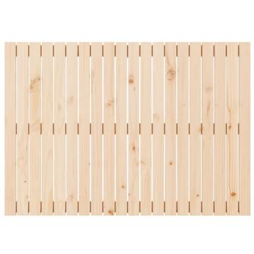 Elegant Solid Wood Pine Wall Headboard - 127.5x3x90 cm