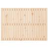 Elegant Solid Wood Pine Wall Headboard - 127.5x3x90 cm