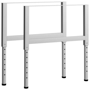 Adjustable Work Bench Frames - Durable Metal - 85x(69-95.5) cm