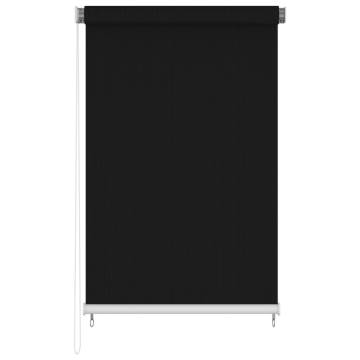 Outdoor Roller Blind 160x230 cm Black - Privacy & Style