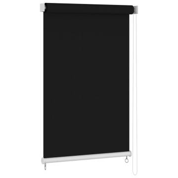 Outdoor Roller Blind 160x230 cm Black - Privacy & Style