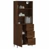 Elegant Highboard Brown Oak - Stylish Storage Solution