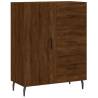 Elegant Highboard Brown Oak - Stylish Storage Solution