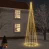 Illuminated Christmas Cone Tree - Warm White 1134 LEDs 230x800 cm