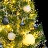 Artificial Christmas Tree with LEDs & Ball Set - 120 cm