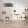 Dining Chairs 2 pcs Solid Acacia Wood Quantity in Package 2 