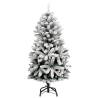 150 cm Artificial Hinged Christmas Tree with 150 LEDs & Balls