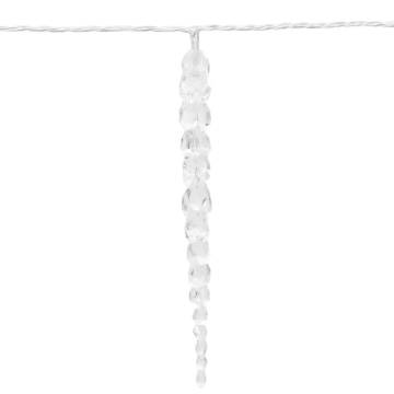 Christmas Icicle Light 200 LEDs Cold White - 20m Beautiful Décor