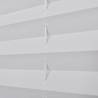 Plisse Blind 100x100cm - White Pleated Blind for Any Room