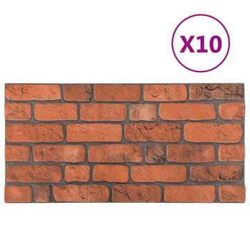 3D Terracotta Brick Design Wall Panels - 10 pcs EPS