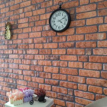 3D Terracotta Brick Design Wall Panels - 10 pcs EPS