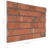 3D Terracotta Brick Design Wall Panels - 10 pcs EPS