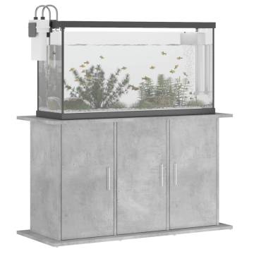 Aquarium Stand Concrete Grey - Durable & Stylish 101x41x58 cm