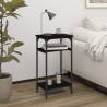 Side Table Black 40x30x75 cm Engineered Wood Colour black Size 40 x 30 x 75 cm Quantity in Package 1 